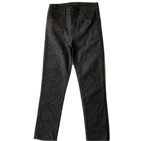 J BRAND Women's Ruby High Rise Stargazer Black Jeans Size 26 JB002066 - Picture 7 of 12